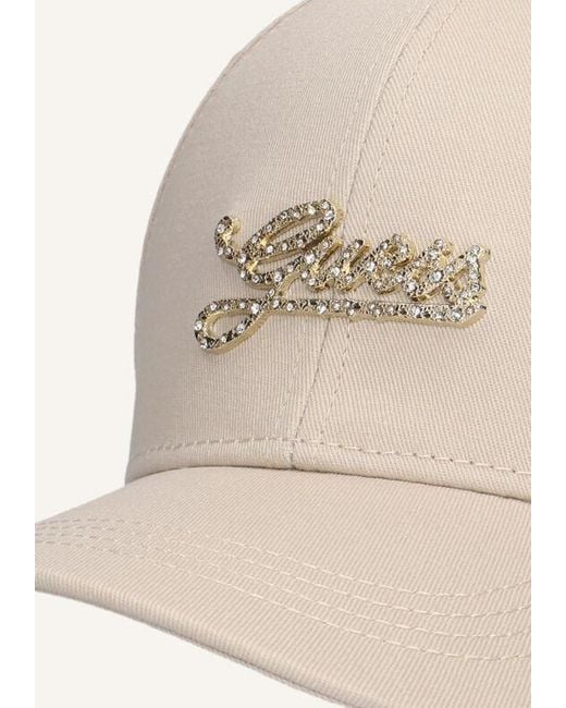 Guess Natural Damen Kappe Baseball Cap