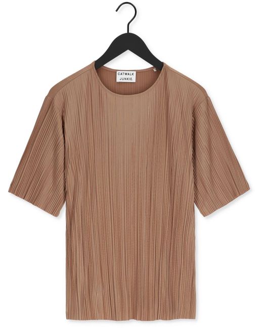 Catwalk Junkie Brown Top Ts Waves Damen