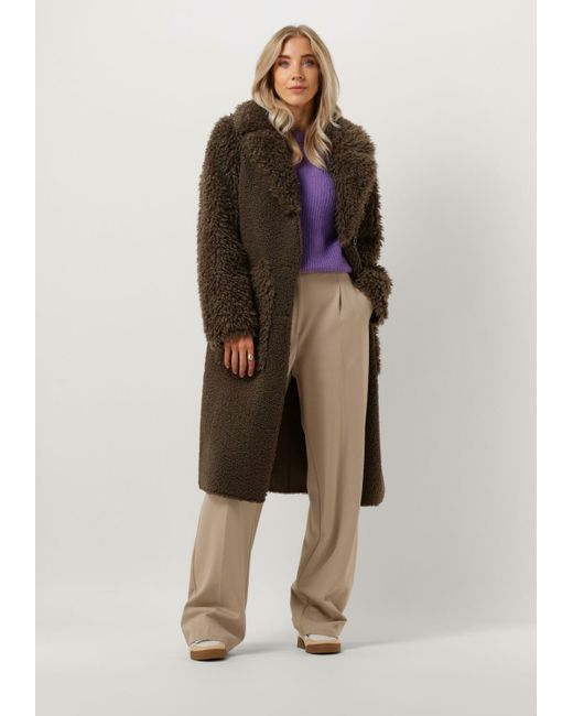 Beaumont Organic Brown Teddy-Jacke Jan Damen