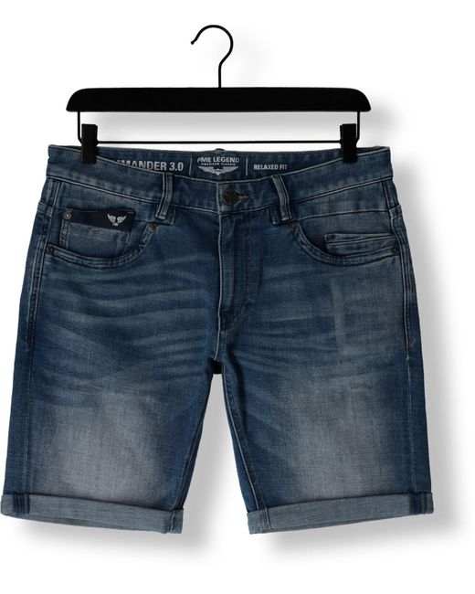 PME LEGEND Kurze Hose Tailwheel Shorts Bright Soft in Blue für Herren