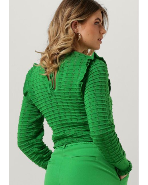 Object Green Pullover Objjasmin L/s Knit Pulloverd