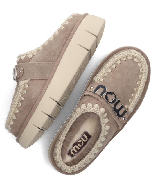 Mou Black Hausschuhe Bounce Clog