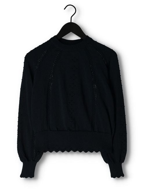 Object Black Pullover Kalina L/s Knit Pullover