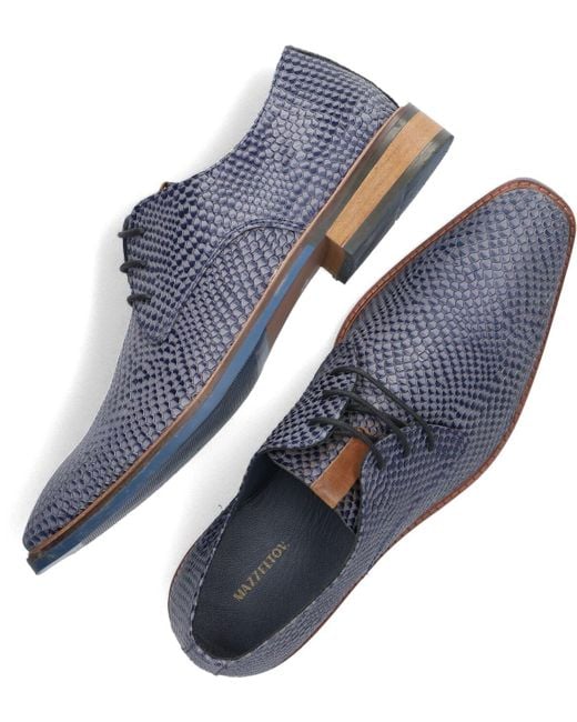 Mazzeltov Business Schuhe Enzo in Blue für Herren