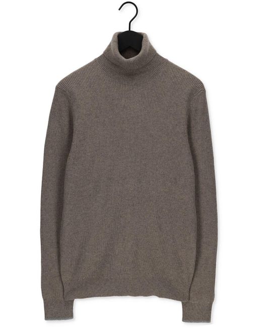 Profuomo Rollkragenpullover Pullover Roll Neck Herren in Gray für Herren