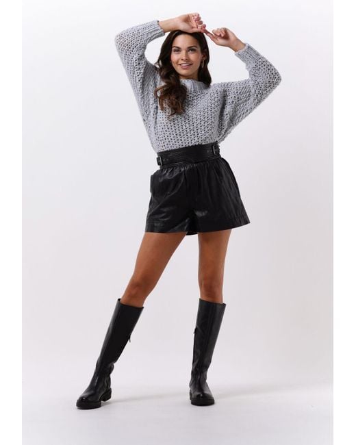 Simplee Gray Pullover Aksel Knit-virgin-wo-22-3