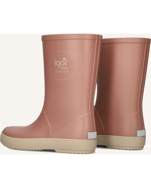Igor Brown Mädchen Stiefel Splash