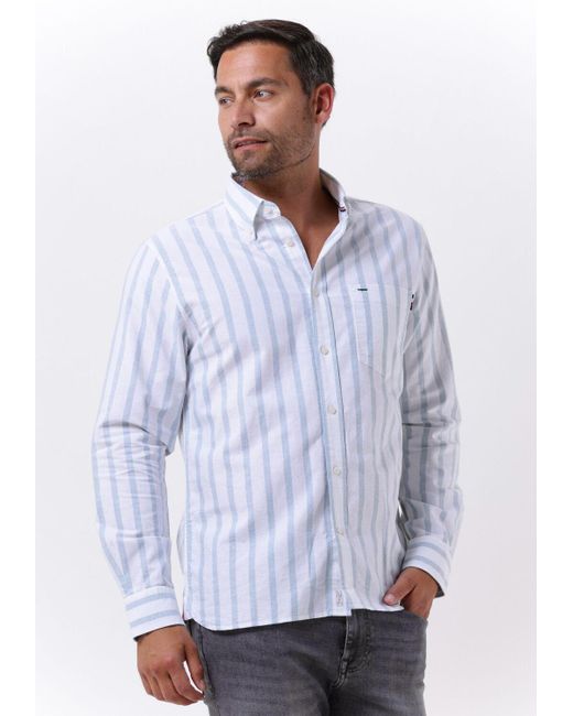 Tommy Hilfiger Denim Casual-oberhemd Tjm Casual Stripe Shirt Nicht-gerade für Herren Herren Bekleidung Hemden Freizeithemden und Hemden 