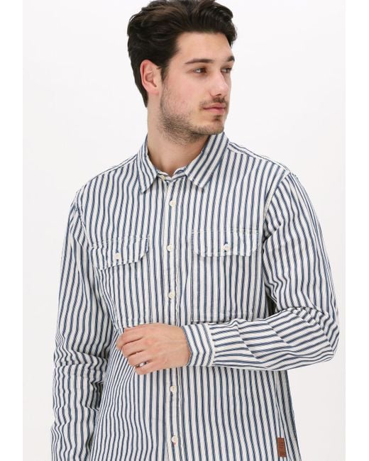 Scotch & Soda Casual-Oberhemd Striped 2-Pocket Regula Herren in Gray für Herren