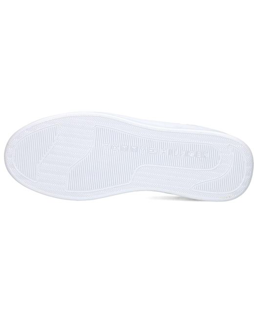 Tommy Hilfiger Black Zehentrenner Tommy Webbing H Wedge