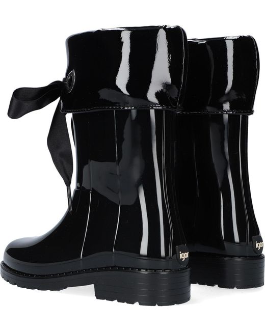Igor Black Gummistiefel Campera Charol Mädchen