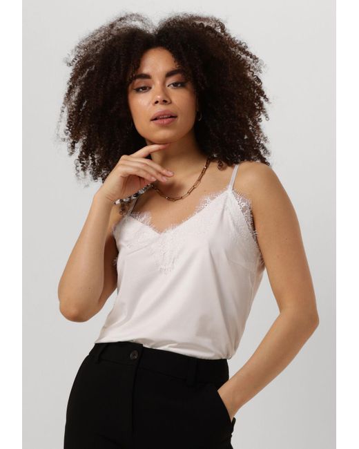 CC Heart Natural Top Lace Top Damen