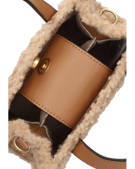 Guess Brown Handtasche Silvana 2 Compartment Mini Tote
