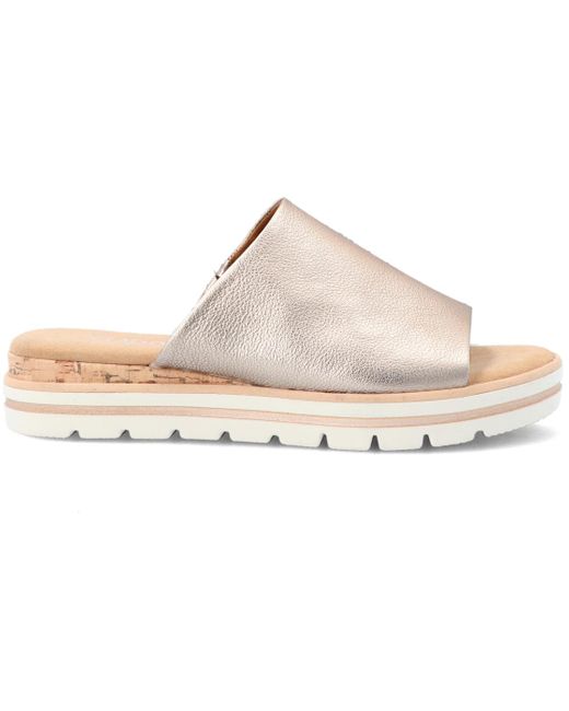 Gabor Slippers 770.1 in het Metallic - Lyst