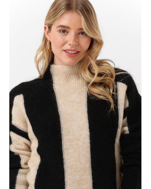 Second Female Black Rollkragenpullover Hertha Knit T-neck