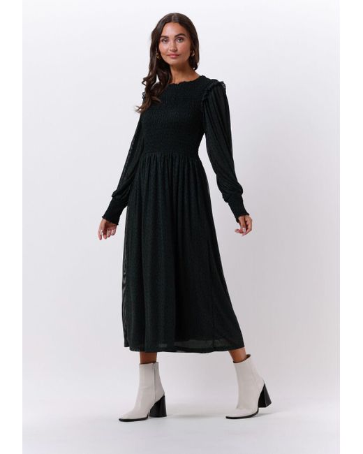 Bruuns Bazaar Black Midikleid Phlox Isabella Dress