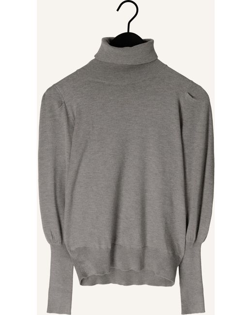 Notre-v Gray Damen Pullover & Cardigans Basic Knit Blouse