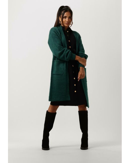 Jansen Amsterdam Black Midikleid Pilar