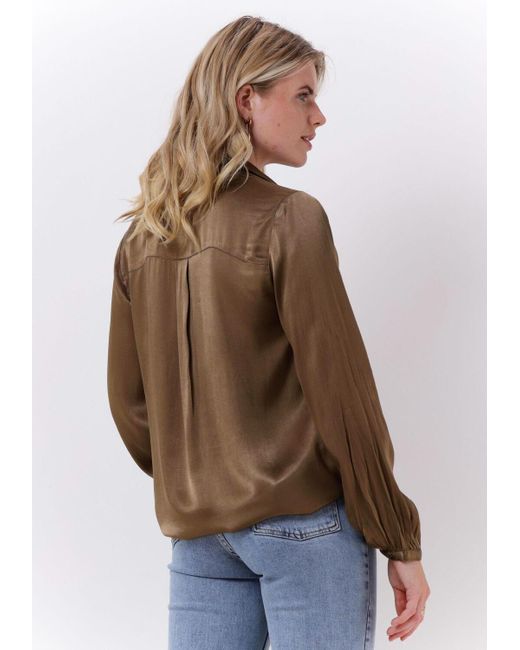 My Essential Wardrobe Brown Bluse Skyler Tunic