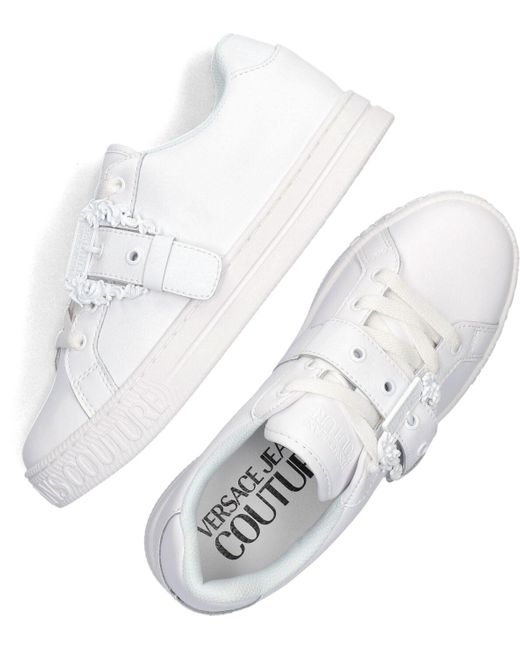 Versace Jeans Black Sneaker Low Fondo Court