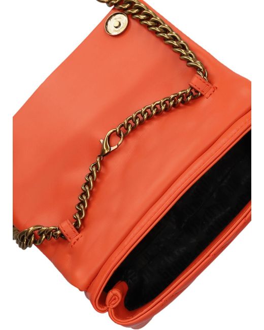 Kurt Geiger Red Umhängetasche Mini Kensington Flap