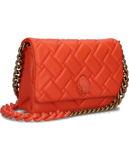 Kurt Geiger Red Umhängetasche Mini Kensington Flap