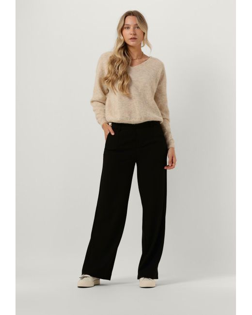 Object Black Hose Objlisa Wide Pant Noos Damen
