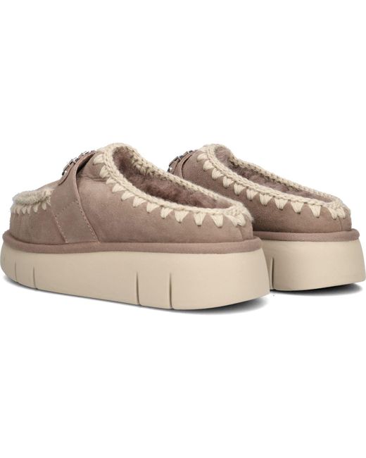 Mou Black Hausschuhe Bounce Clog