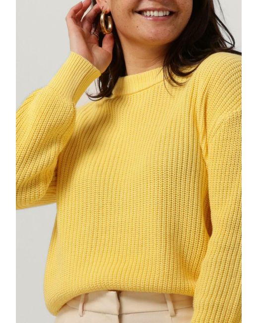 Minimum Yellow Pullover Mikala Damen