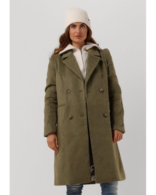 Y.A.S Green Mäntel Yasessio Wool Mix Coat