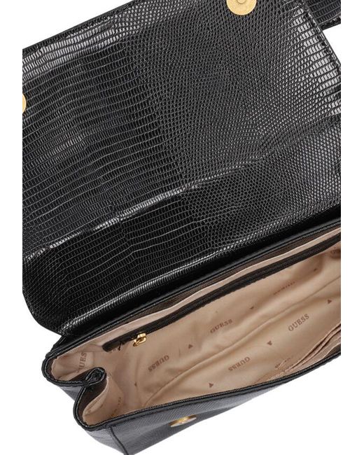 Guess Black Umhängetasche Katey Flap Shoulder Bag