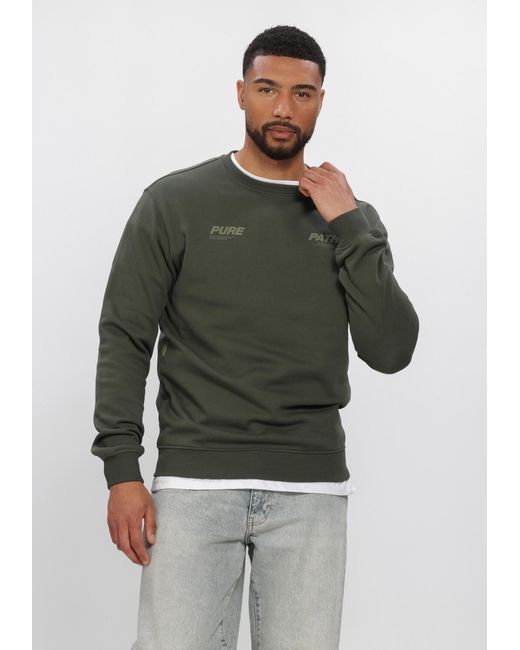 Pure Path Herren Pullover & Cardigans Pure in Green für Herren