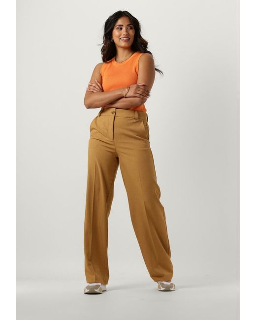 Ydence Orange Top Knitted Top Sarah