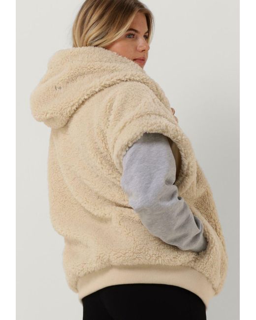 10Days Gray Bodywarmer Oversized Bodywarmer Teddy