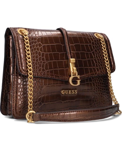 Guess Brown Umhängetasche James Convertible Xbody Flap
