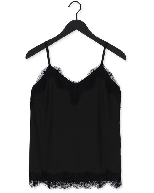 CC Heart Black Top Lace Top Damen