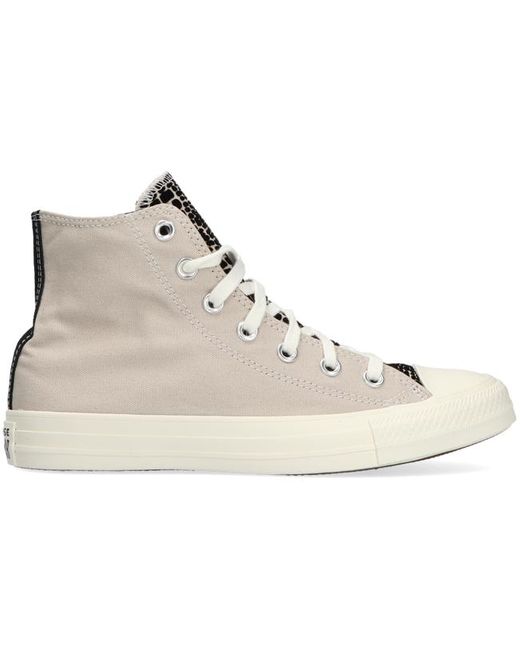 Beige CONVERSE CHUCK TAYLOR ALL STAR HI Hoge sneaker | Omoda