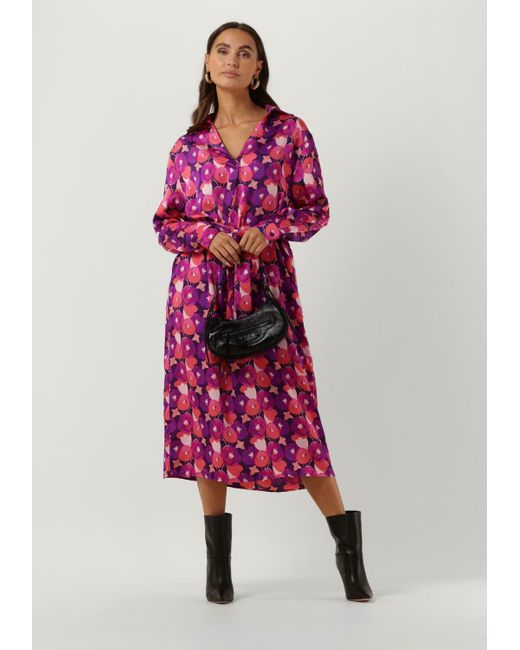 Ydence Red Midikleid Dress Kindra