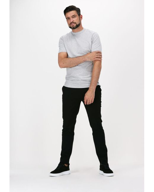 Plain Hose Josh 315 in Black für Herren