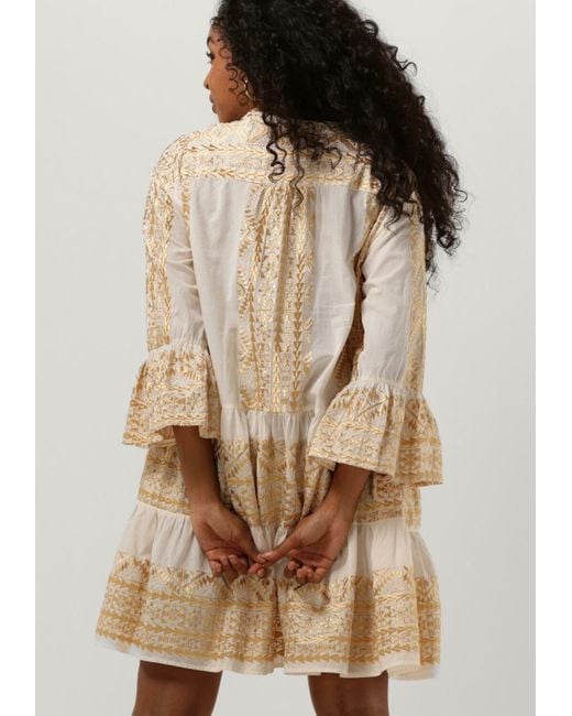 Greek Archaic Kori Brown Minikleid 230631 Damen