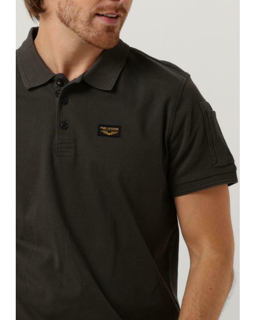 PME LEGEND Polo-Shirt Trackway Polo Herren in Black für Herren