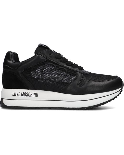 Love Moschino Black Sneaker Low Ja15694g0g