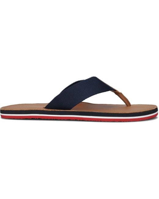 Tommy Hilfiger Pantolette Elevated Beachh in Black für Herren
