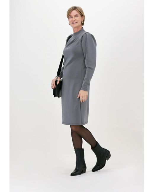 Bruuns Bazaar Gray Midikleid Irit Warren Damen