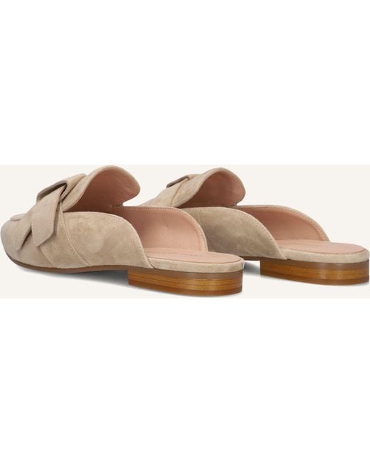 Stefano Lauran Black Damen Slipper E2573F