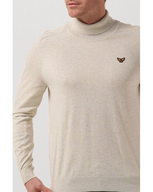 PME LEGEND Rollkragenpullover Turtleneck Cotton Elite Knit Herren in Natural für Herren