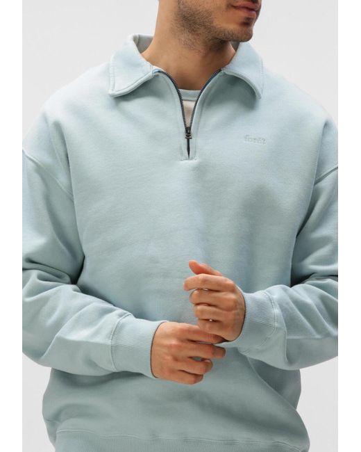 Forét Herren Pullover & Cardigans Hook Half Zip in Blue für Herren