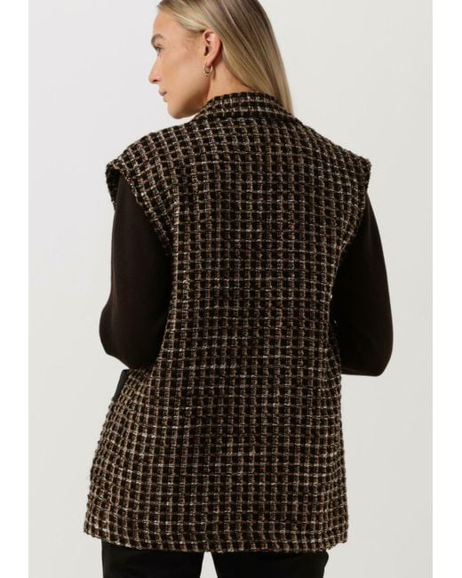 Mos Mosh Black Gilet Yama Zui Waistcoat