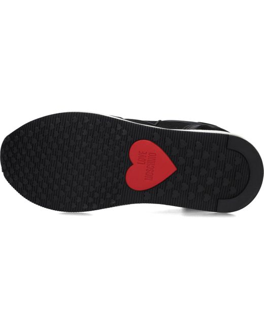 Love Moschino Black Sneaker Low Ja15694g0g