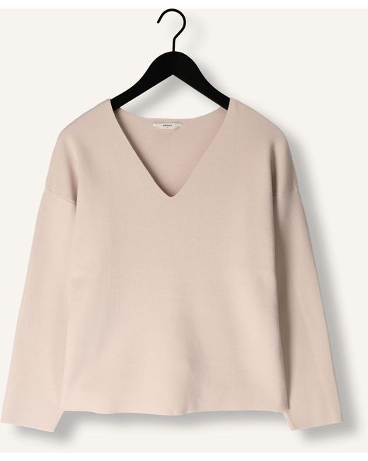 Object Natural Damen Pullover & Cardigans Objreynard V-Neck Pullover